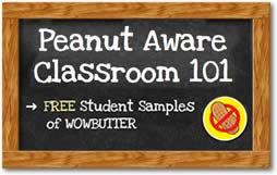 Peanut Aware Classroom 101 graphic